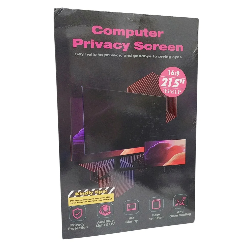 Computer Monitor Privacy Screen Filter Protector 21.5